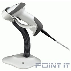 Mindeo MD2230AT+ белый {Сканер ШК (ручной, лазерный, 3mil, белый) подставка, USB}