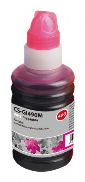Чернила MAGENTA 100ML /G1400 CS-GI490M CACTUS