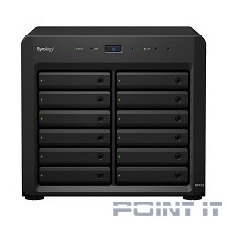Synology DX1215II Модуль расширения 12xHDD Hot Plug SATA(3,5' or 2,5') для 1xPSDS3612xs,DS3615xs,DS3617xs,DS2413+,DS3018xs
