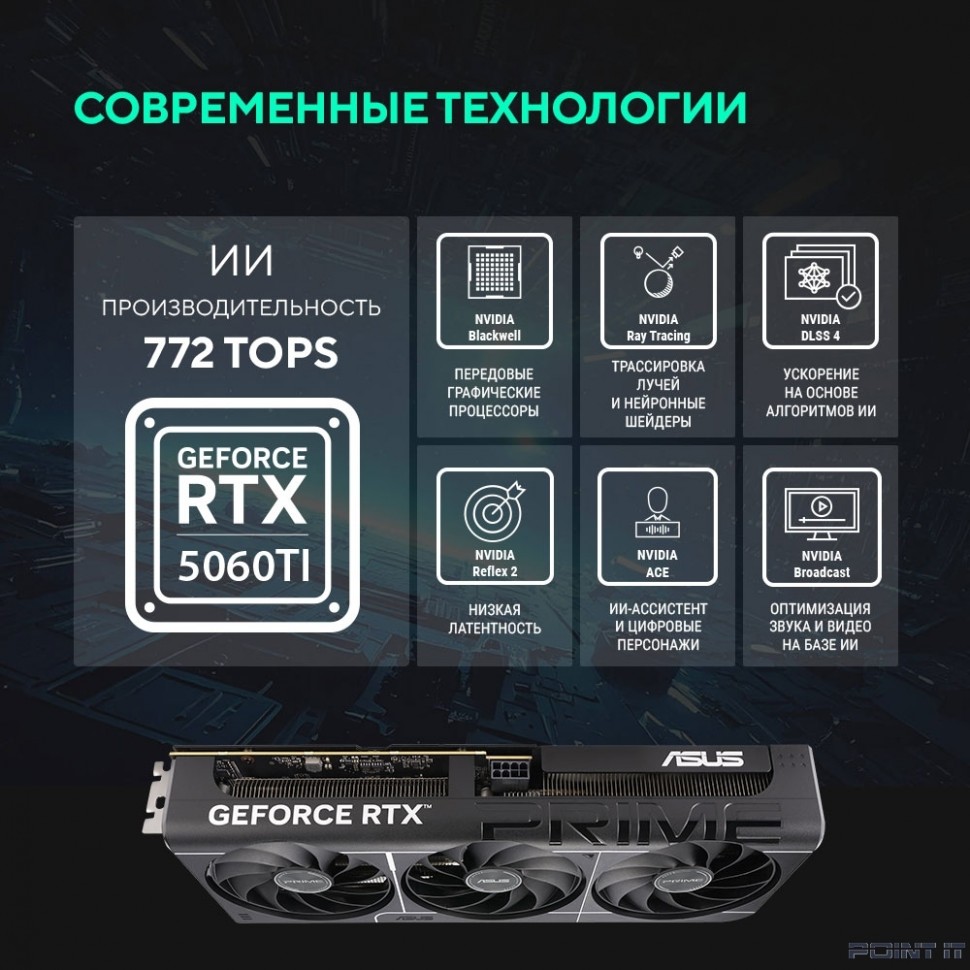 Видеокарта/ PRIME-RTX5060TI-O8G