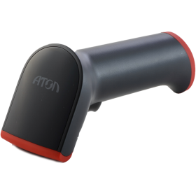 Сканер штрихкода беспроводной АТОЛ Impulse 12 BT (2D, чёрный, USB,  без подставки, Bluetooth)