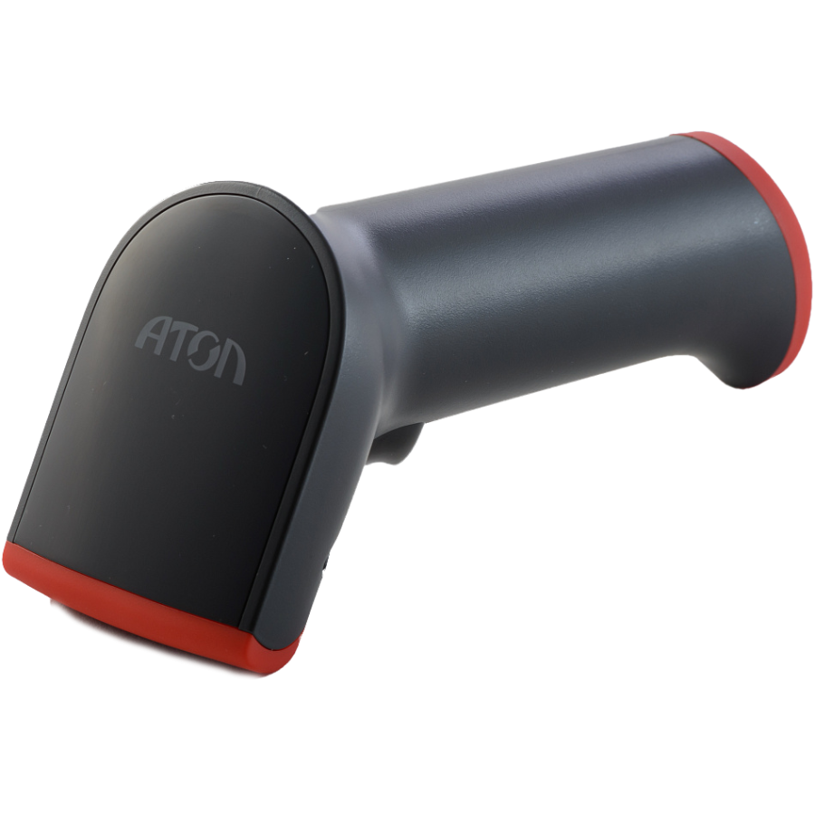 Сканер штрихкода беспроводной АТОЛ Impulse 12 BT (2D, чёрный, USB, без подставки, Bluetooth)