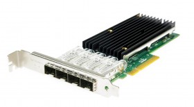 Сетевой адаптер PCIE 10GB FIBER 4SFP+ LREC9804BF-4SFP+ 94F4486 LR-LINK