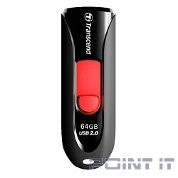 Transcend USB Drive 64Gb JetFlash 590 TS64GJF590K {USB 2.0}