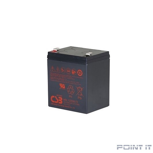 CSB Батарея HRL1225W (12V, 6 Ah) {F2}
