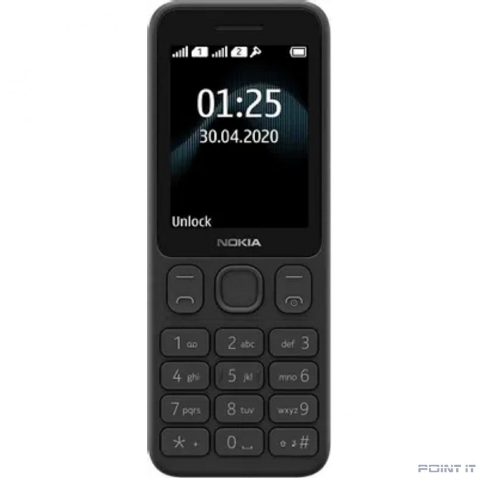 NOKIA 125 TA-1655 DS EAC BLACK