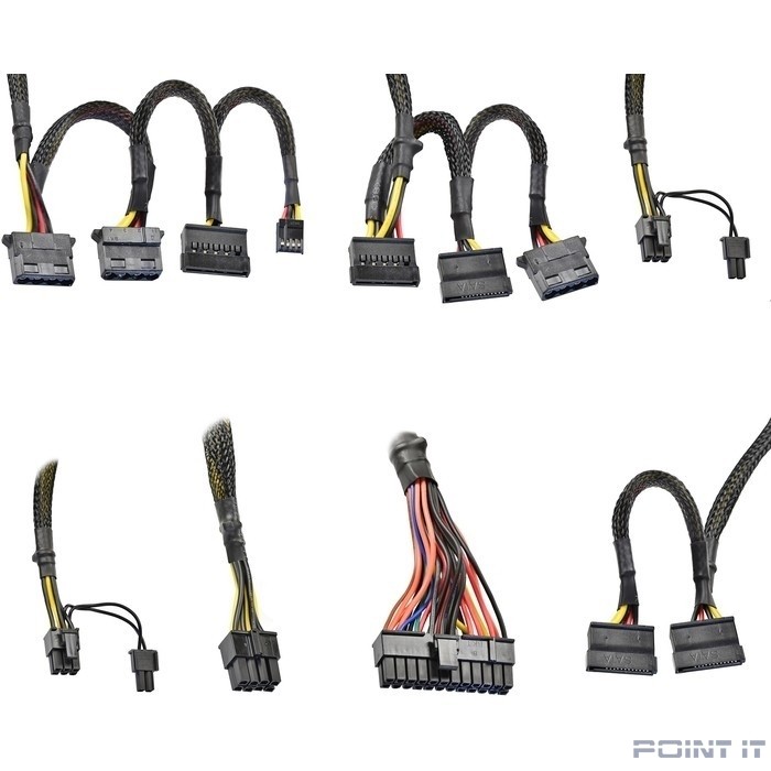 Exegate EX282154RUS-OEM Блок питания 700W ExeGate 80 PLUS® Bronze 700PPH-OEM (ATX, APFC, КПД 89% (80 PLUS Bronze), 12cm fan, 20+4pin, 2x(4+4)pin, 4xPCI-E, 8xSATA, 4xIDE, black, RTL)