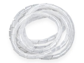 Лента спиральная монтажная пластиковая d19мм (бандаж для кабеля), 5м, NETKO Optima