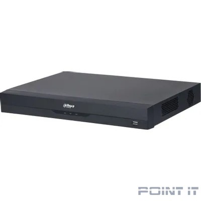 DAHUA DHI-NVR4232-EI 32-канальный IP-видеорегистратор 4K, H.265+, видеоаналитика, входящий поток до 256Мбит/с, 2 SATA III до 16Тбайт