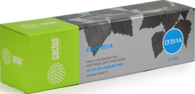Картридж CYAN /M176/M177 1K CS-CF351A CACTUS