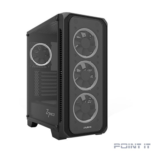 Корпус ZALMAN Z7 NEO Max. VGA Length 355mm; Max. CPU Cooler Height 165mm MidiTower без Б/П ATX MicroATX MiniITX Цвет черный Z7NEO