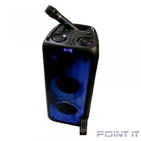 Dialog Oscar AO-200 - акустическая колонка 1.0, 45WRMS, Караоке с беспр. микр., BT+FM+USB+SD+LED