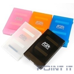 AgeStar 3UBCP1-6G (BLUE) USB 3.0 Внешний корпус 2.5" SATA HDD/SSD AgeStar 3UBCP1-6G (BLUE) USB 3.0, пластик, синий, безвинтовая конструкция