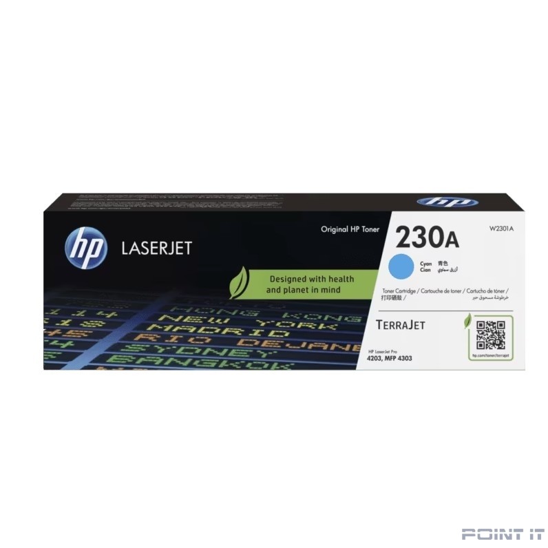 Тонер-картридж/ HP 230A Cyan Original LaserJet Toner Cartridge