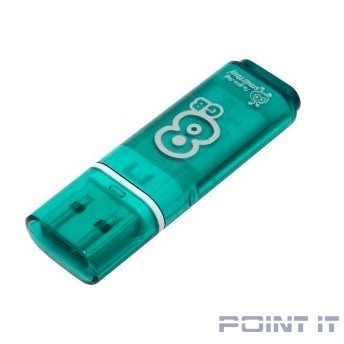 Smartbuy USB Drive 8Gb Glossy series Green SB8GBGS-G