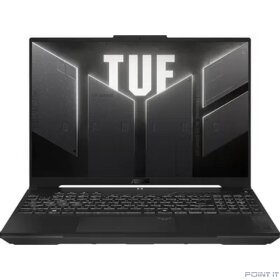 Ноутбук ASUS TUF F16 FX608JMR-RV114 [90NR0NB1-M006P0] Grey 16" {WUXGA i7 14650HX(2.2Ghz)/16384Mb/1024PCISSDGb/noDVD/Ext:nVidia GeForce RTX 5060(8192Mb)/noOs}
