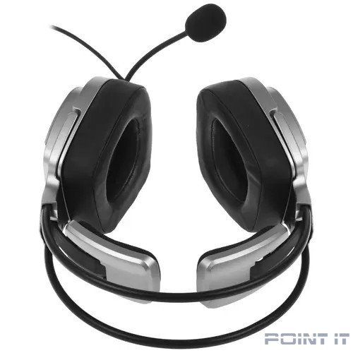 Наушники с микрофоном A4Tech Bloody G575 серый 2м мониторные USB оголовье (G575 USB/ GREY)