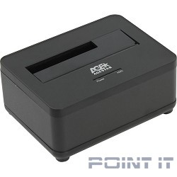 AgeStar 3UBT7 (BLACK) Докстанция 2,5"/3,5" SATAIII AgeStar 3UBT7 (BLACK) USB 3.0, пластик, черная