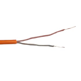 Кабель сигнальный ТЕХНОКАБЕЛЬ, неэкранированный, КПСнг(А)-FRLS, 1*2*0.5мм2 (0.81мм) 200м, оранж. АКЦИЯ