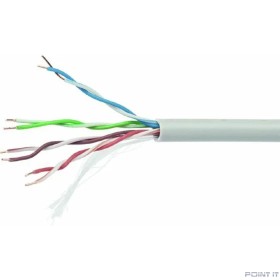 Cablexpert  [UPC-5040E-SOL/100] Кабель UTP кат.5e, 4 пары, 0.40 мм 100м, ССА одножильный 