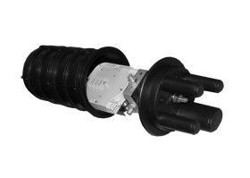 Оптическая тупиковая муфта  GJS 2-D, вертикальная, малогабаритная, 24/48 волокон