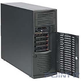 Supermicro CSE-733TQ-668B Корпус  MidTower, 4x3.5" Hot Plug SAS/SATA with SES2, 2x5.25 External, 7xFH Slots, E-ATX, front 2xUSB, 1x3.5", 668W Fixed
