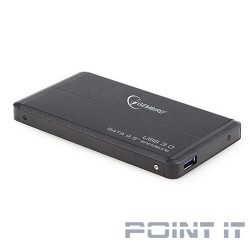 Gembird EE2-U3S-2 Внешний корпус 2.5" Gembird EE2-U3S-2 , черный, USB 3.0, SATA