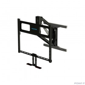 Kromax ATLANTIS-99 черный 40"-65" макс.35кг настенный поворот и наклон верт.перемещ.