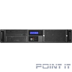 Procase GM238-B-0 черный, {2U глубина 380мм, MB 9.6"x9.6", без Б/П}