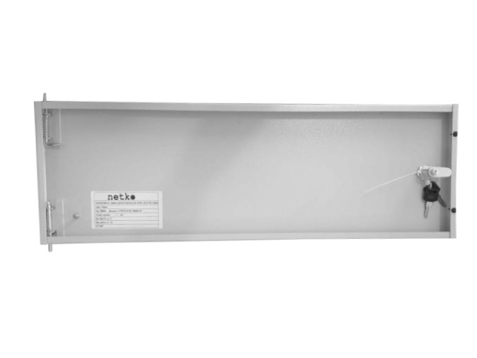 Дверь металлическая для шкафа WMA, DUO 6*04 Netko, серая