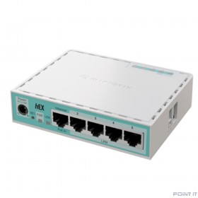 MikroTik E50UG hEX Refresh Маршрутизатор  5*1Gbit RJ45, 512MB RAM, Dual-core CPU, USB
