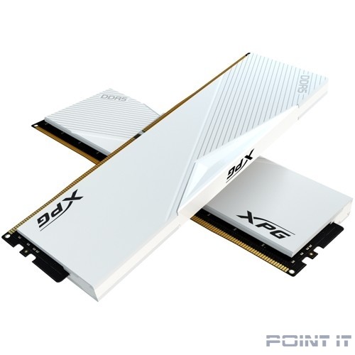 Модуль памяти XPG LANCER 64GB DDR5-6000 AX5U6000C3032G-DCLAWH,CL30, 1.35V K2*32GB WHITE ADATA