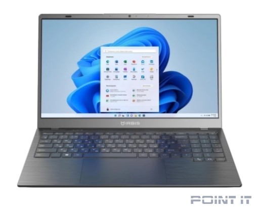 Ноутбук IRBIS [15NBC1013] Grey 15.6" {FHD Cel N4020/8GB/128GB/W11Pro}