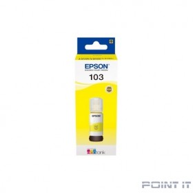 EPSON C13T00S44A Контейнер с желтыми чернилами для L3100/3101/3110/3150/3151, 65 мл.(cons ink)