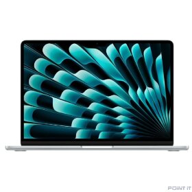 Ноутбук Apple MacBook Air 13-inch 2025 [MW0X3RU/A] Silver 13.6" Liquid Retina {(2560x1600) M4 10C CPU 10C GPU/16GB/512GB SSD} (A3240) (РФ)