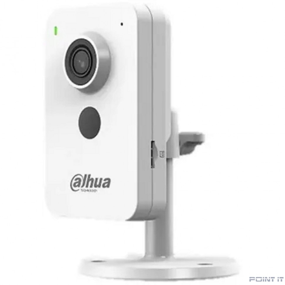 DAHUA DH-IPC-C4KP-P-0280B Компактная IP-видеокамера 4Мп с Wi-Fi, 1/3” CMOS, объектив 2.8мм, видеоаналитика, ИК 30м, микрофон + динамик