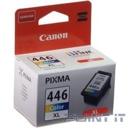 Canon CL-446XL 8284B001 Картридж для PIXMA MG2440/2540. Цветной, 300 стр.