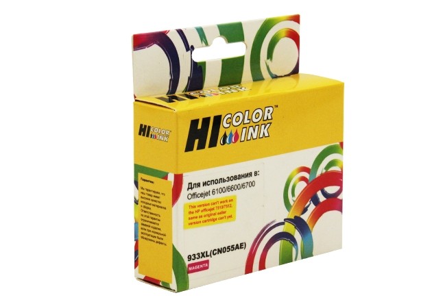 Картридж Hi-Black (HB-CN055AE) для HP Officejet 6100/6600/6700, №933XL, M