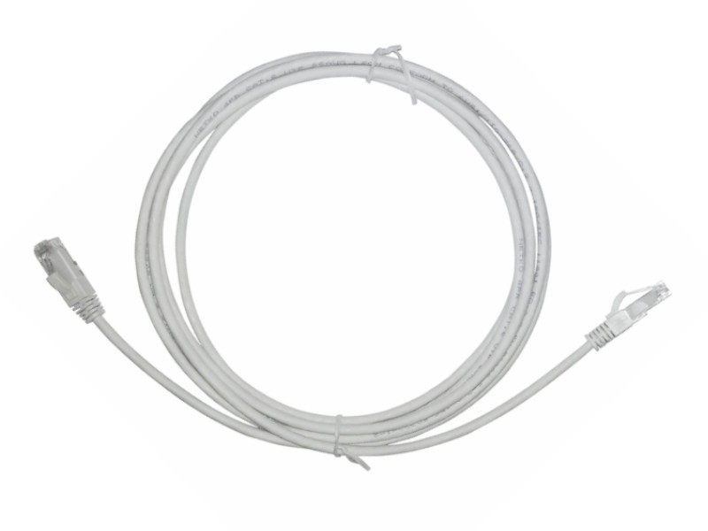 Патч-корд UTP4 cat.6, 3.0м, литой коннектор, серый, LSZH, NETKO Expert CKC