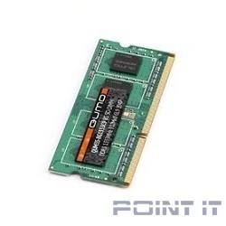 QUMO DDR3 SODIMM 4GB QUM3S-4G1333K(D)9(R)/C9(L) PC3-10600, 1333MHz