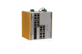 Коммутатор GIGALINK, L2, индустриальный на DIN рейку, 16 x 10/100/1000 BaseT + 4 100M/1000M combo SFP (100~240VAC)