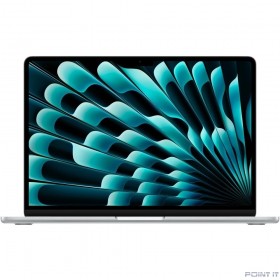 Ноутбук Apple MacBook Air 13-inch 2025 [MW0W3HN/A] (КЛАВ.РУС.ГРАВ.)  M4 chip with 10-core CPU and 8-core GPU, 16GB, 256GB SSD - Silver