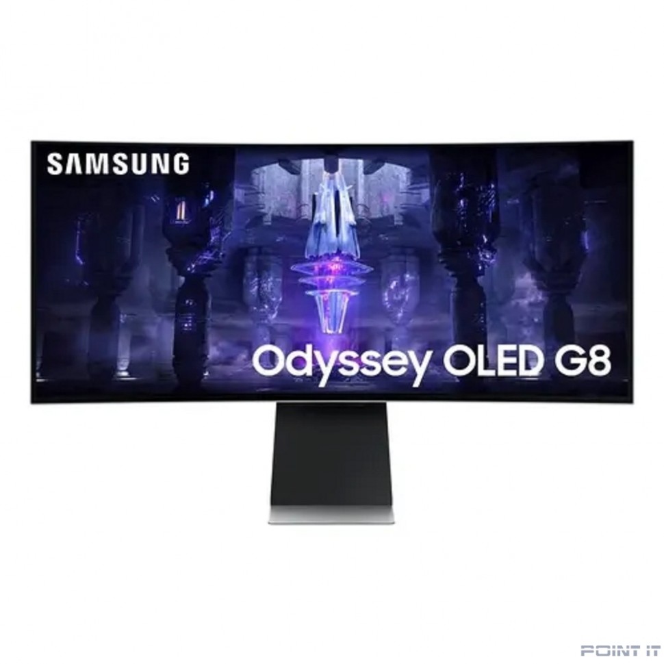 Монитор LCD Samsung 34" S34DG852SI {OLED curved 3440x1440 175Hz 2xHDMI DisplayPort USB-C Smart}