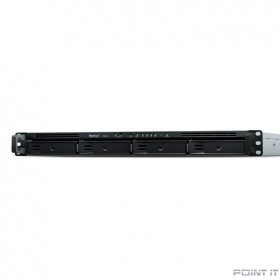 Synology RX418 Модуль расширения Expansion Unit (Rack 1U) for RS818+, RS818RP+, RS816, RS815+, RS815RP+, RS815 up to 4hot plug HDDs SATA(3,5" or 2,5")/1xPS incl eSATA Cbl 