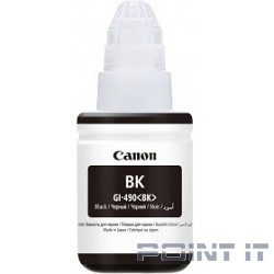 Canon 0663C001 Чернила Canon GI-490 BK (black), 135 мл 