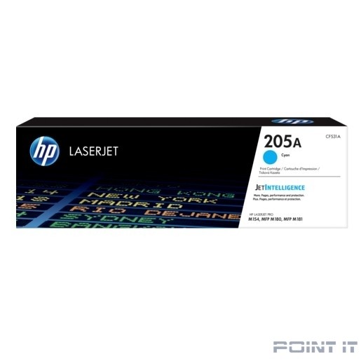 HP CF531A Картридж, Cyan {HP MFP M180/181, (900 стр.)}