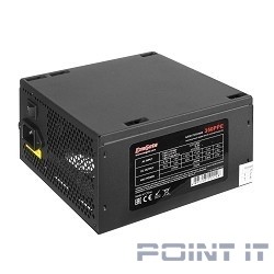 Exegate EX260638RUS Блок питания 400W Exegate 400PPE, ATX, black, APFC, 12cm, 24p+4p, PCI-E, 3*IDE, 5*SATA, FDD
