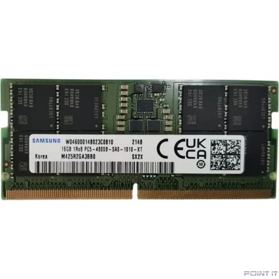 Модуль памяти для ноутбука SODIMM 16GB DDR5-4800 M425R2GA3BB0-CQK SAMSUNG