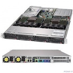 Supermicro SYS-6019U-TRT 1U, 2xLGA3647 (up to 205W), iC621 (X11DPU), 24xDDR4, up to 4x3.5 HDD, 2x10GbE, 2x750W, 2x PCIEx16, 1x PCIEx8 LP, 1x PCIEx8 internal LP
