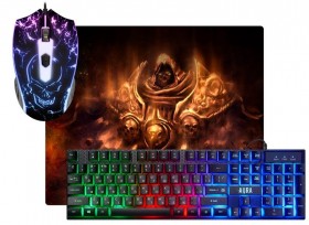 Клавиатура + мышка +PAD AURA MKP-117 RU 52117 DEFENDER